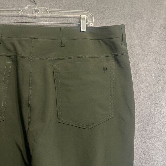 Public Rec Dealmaker 5-Pocket Pant Mens 44x32 Dark Olive Green Performance Golf - Picture 9 of 13